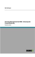 Diversity-Management bei RWE - Schwerpunkt Frauenförderung