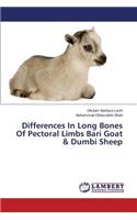 Differences In Long Bones Of Pectoral Limbs Bari Goat & Dumbi Sheep