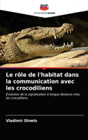 Le rôle de l'habitat dans la communication avec les crocodiliens