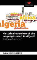 Historical overview of the languages used in Algeria