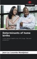 Determinants of home births