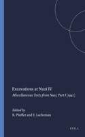 Excavations at Nuzi IV