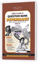 Educart CBSE PSYCHOLOGY Chapterwise Question Bank Class 12 (with Solved Papers) for 2023-2024