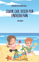 Imagination Adventures Color, Cut, Stick for Endless Fun the beach