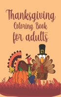 Thanksgiving Coloring Book For Adults