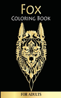 Fox Coloring Book For Adults