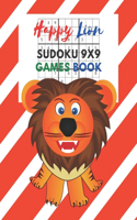 Happy Lion Sudoku 9x9 Games Book