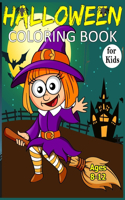 Halloween Coloring Book for Kids Ages 8-12: 50 Spooky Coloring Book For Creative Children.