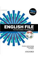 English File 3e Pre Intermediate Student Book & Itutor Pack