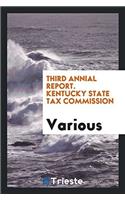 Third Annial Report. Kentucky state Tax Commission