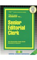 Senior Editorial Clerk