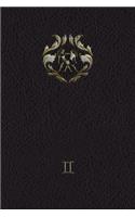 Monogram Gemini Notebook: (Monogram Black 150 Lined)