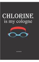 Notebook: Swimming Lined notebook ca A5 for notes, sketches, drawings, formulas, as a calendar or for learning; wide line grid; swimmers divers athlete