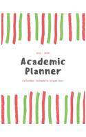 2019 - 2020 Academic Planner (Calendar Schedule Organizer)
