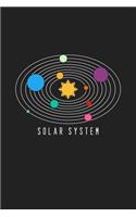 Solar System: 120 Blank Lined Page Softcover Notes Journal - College Ruled Composition Notebook - 6x9 Blank Line - Space Lovers Gifts - Space Themed Notebooks