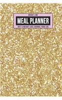 Bright Line Meal Planner Diet & Weight Loss Journal Food Log