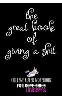The Great Book of Giving a Shit