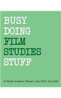 Busy Doing Film Studies Stuff: 13 Month Academic Planner July 2019 - July 2020