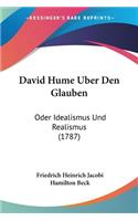 David Hume Uber Den Glauben