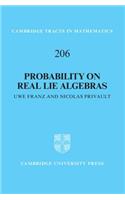 Probability on Real Lie Algebras