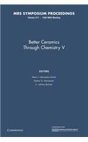 Better Ceramics Through Chemistry V: Volume 271