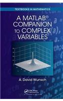 Matlab(r) Companion to Complex Variables