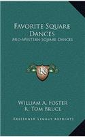 Favorite Square Dances