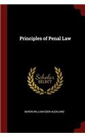 PRINCIPLES OF PENAL LAW