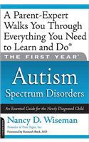 First Year: Autism Spectrum Disorders