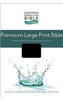 Premium Large Print Bible-CEB