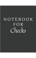 Notebook For Checks