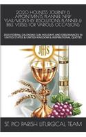 2020 Holiness Journey & Appointments Planner, New Year/Monthly Resolutions Planner & Bible Verses for Various Occasions: 2020 Federal Calendar Cum Holidays and Observances in United States & United Kingdom & Inspirational Quotes