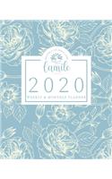 2020 Planner Weekly & Monthly Planner - Creating A Life Worth Living Camile Planners: Blue Roses Line Art Jan 1, 2020 - Dec 31, 2020 - Large Writing Calendar - A Year at A Glance - Inspirational Quotes - Daily To Do's - Weekly View