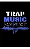 Trap music made me do it.