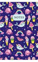 Notes: Kawai Style Pattern Dot Grid Journal for Taking Notes Journaling School or Work