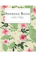 Address Book with Tabs