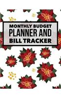 Monthly Budget Planner and Bill Tracker: Floral Design Budget Planner for your Financial Life With Calendar 2018-2019 Beginner's Guide to Personal Money Management and Track your Financial 