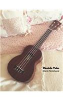 Ukulele Tabs Blank Notebook