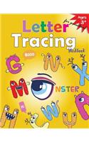 Letter Tracing Workbook (Monster)