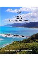 Italy Journal & Sketchbook: Travel, Draw and Write of Our Beautiful World(16 Journals & Sketchbooks / 8x10 Inch 170 Pages)