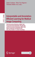 Interpretable and Annotation-Efficient Learning for Medical Image Computing: Third International Workshop, IMIMIC 2020, Second International Workshop, Mil3id 2020, and 5th International Workshop, Labels 2020, Held in Conjunct