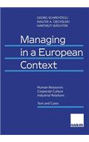 Managing in a European Context