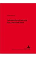 Leistungsbestimmung Des Arbeitnehmers