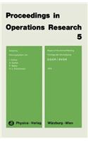 Proceedings in Operations Research 5