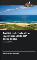 Analisi del contesto e inventario delle OP della pesca