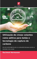 Utilização de cinzas volantes como aditivo para betão e tecnologia de captura de carbono