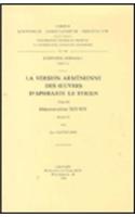 La version arménienne des oeuvres d'Aphraate le Syrien,  III