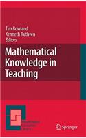 Mathematical Knowledge in Teaching
