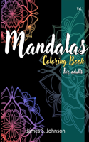 Mandalas coloring book for adults