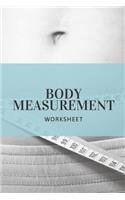 Body Measurement Worksheet